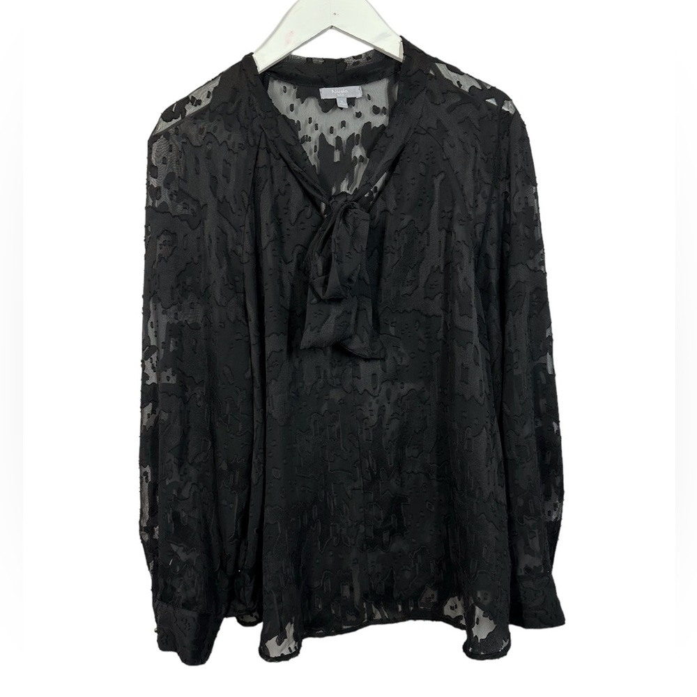 EUC | Nikola by EK Black Tie Shirt | Size XL